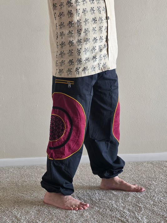 Flower of Life Zip & Flow Pants