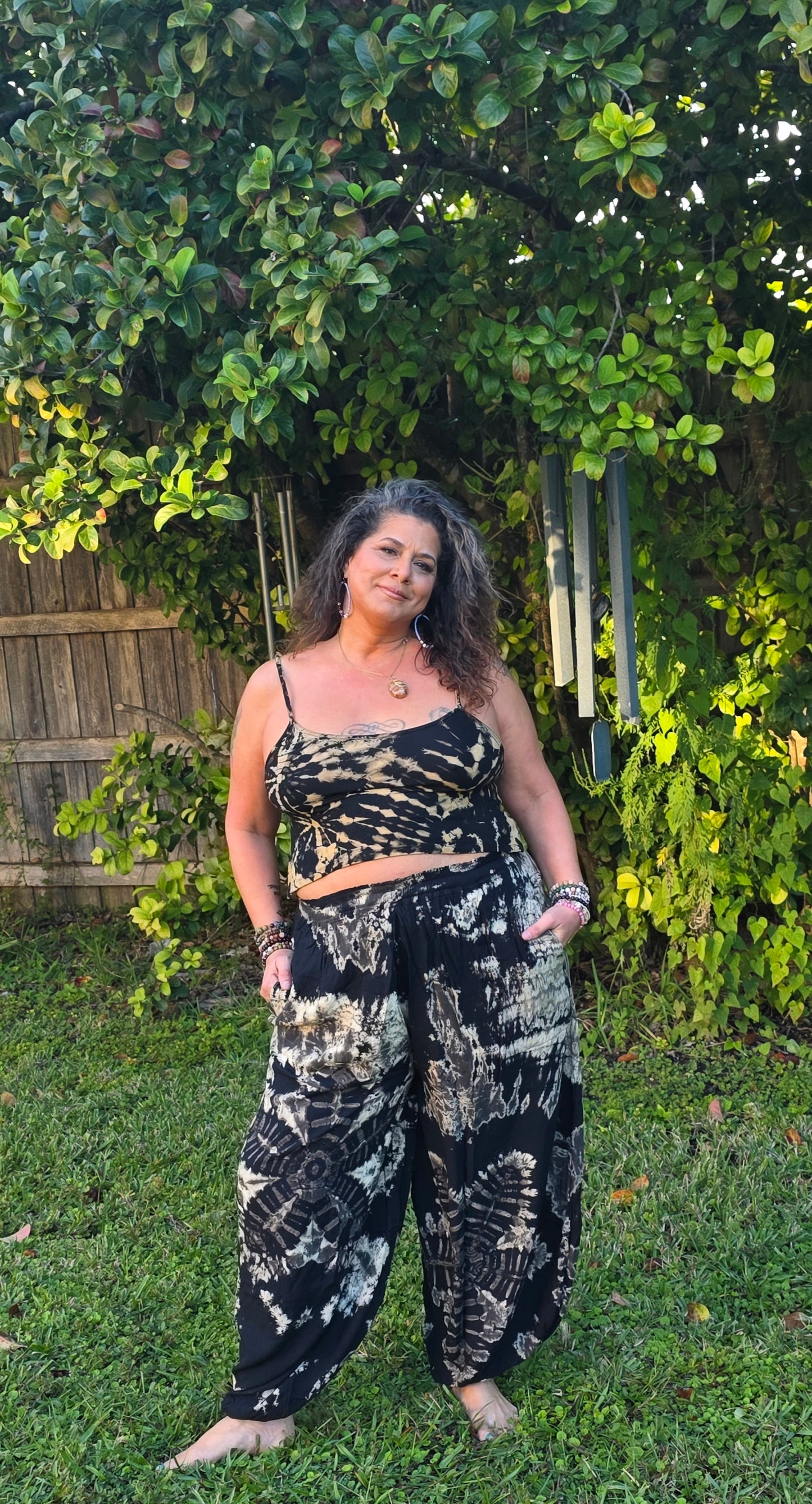 Tie-dye Balloon Pants