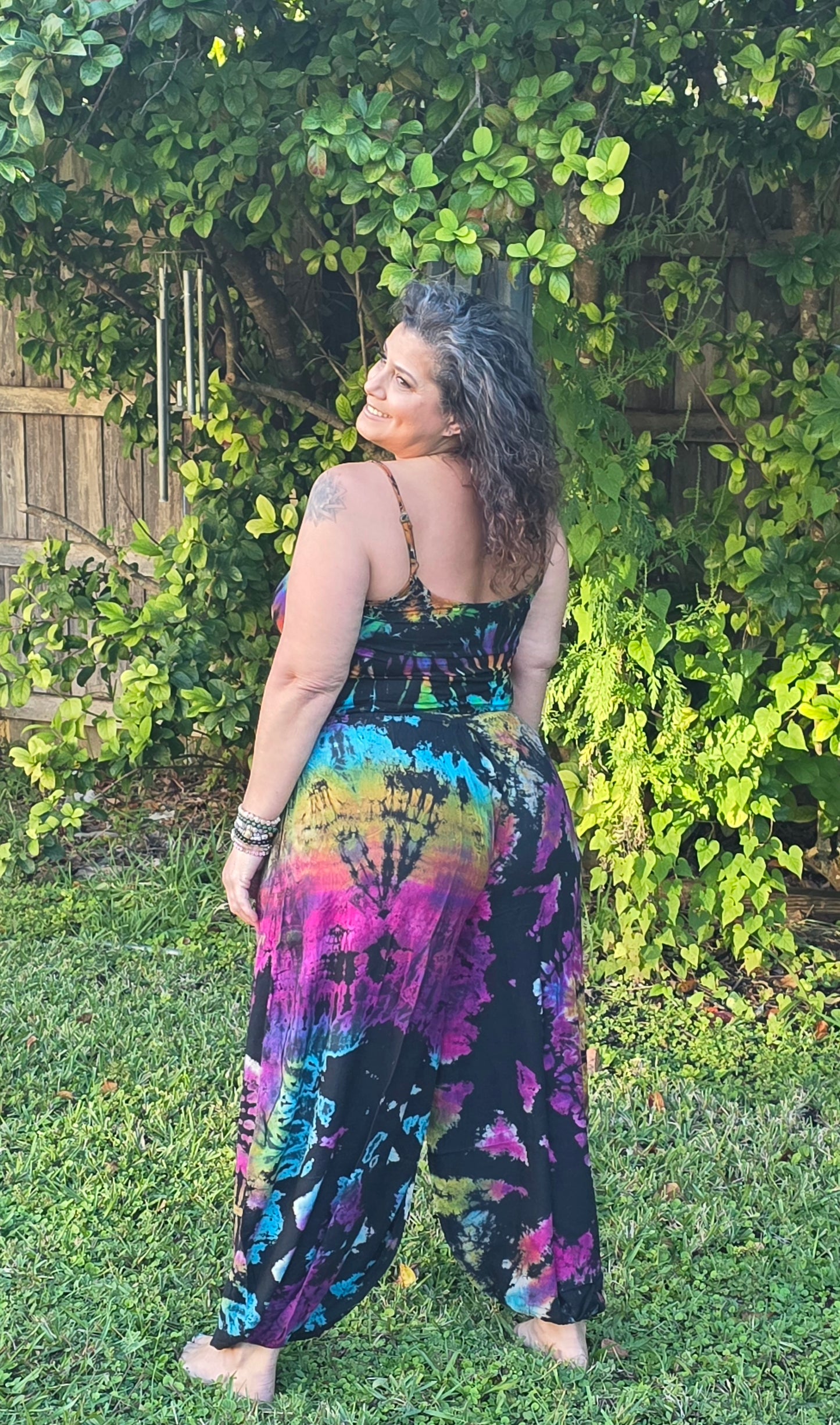 Tie-dye Balloon Pants